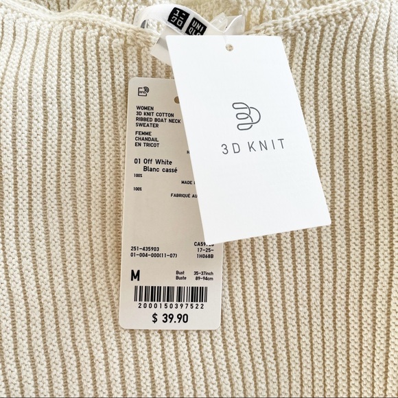 Uniqlo 3D knit sweater - Picture 2 of 13